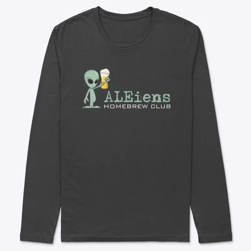 ALEiens White Logo II